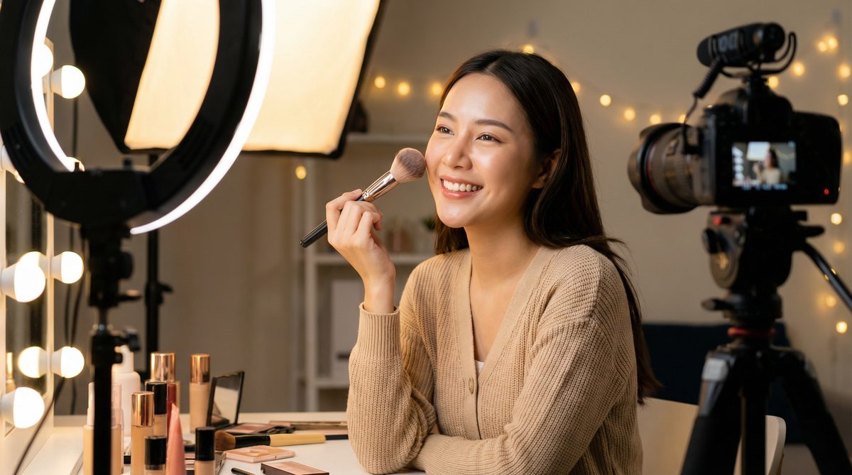 捷克街头美妆视频教程